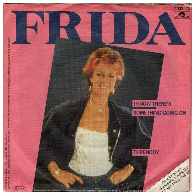 FRIDA - I KNOW THERE'S SOMETHING GOING ON | 7" SINGLE USADO