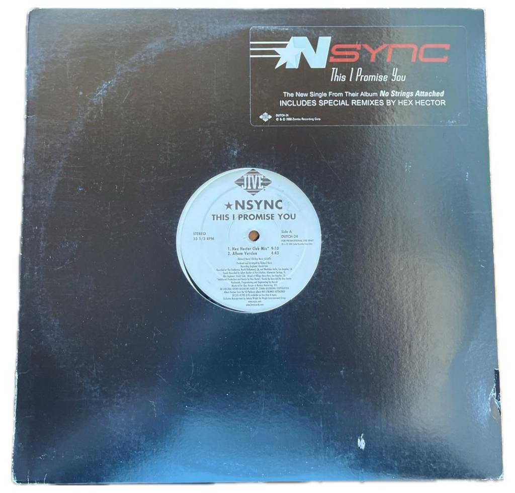 NSYNCH - THIS I PROMISE YOU | 12" MAXI SINGLE USADO