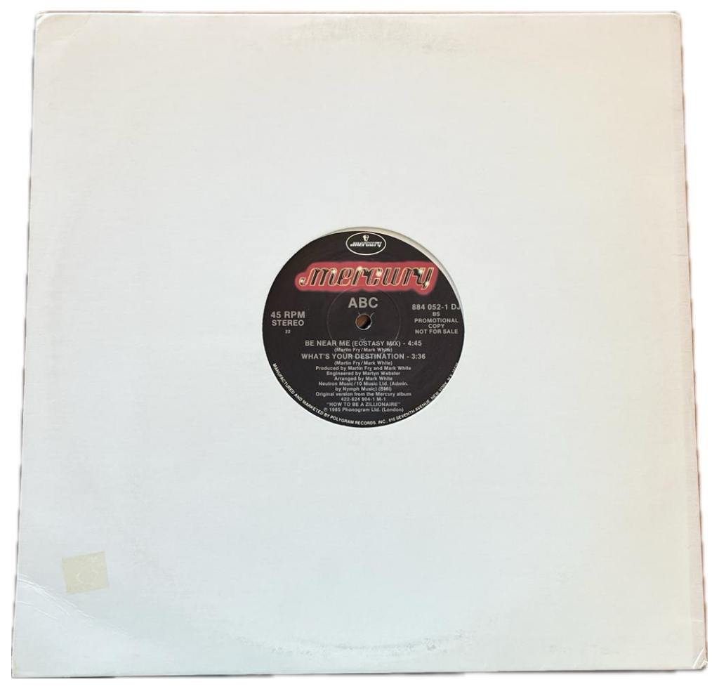 ABC - BE NEAR ME | 12" MAXI SINGLE USADO