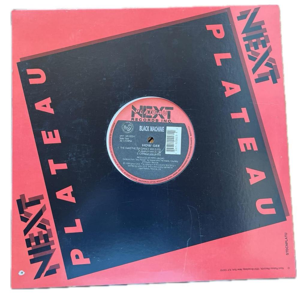 BLACK MACHINE - HOW GEE | 12" MAXI SINGLE USADO