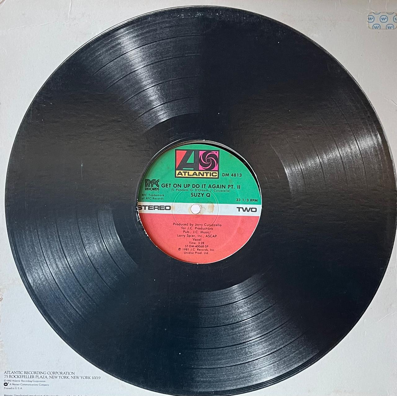 SUZY Q - GET ON UP DO IT AGAIN | 12'' MAXI SINGLE USADO