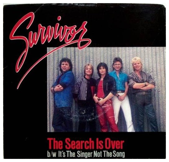 SURVIVOR - THE SEARCH IS OVER | 7" SINGLE USADO
