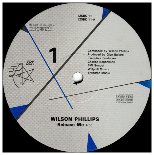 WILSON PHILLIPS - RELEASE ME | 12" MAXI SINGLE VINILO USADO