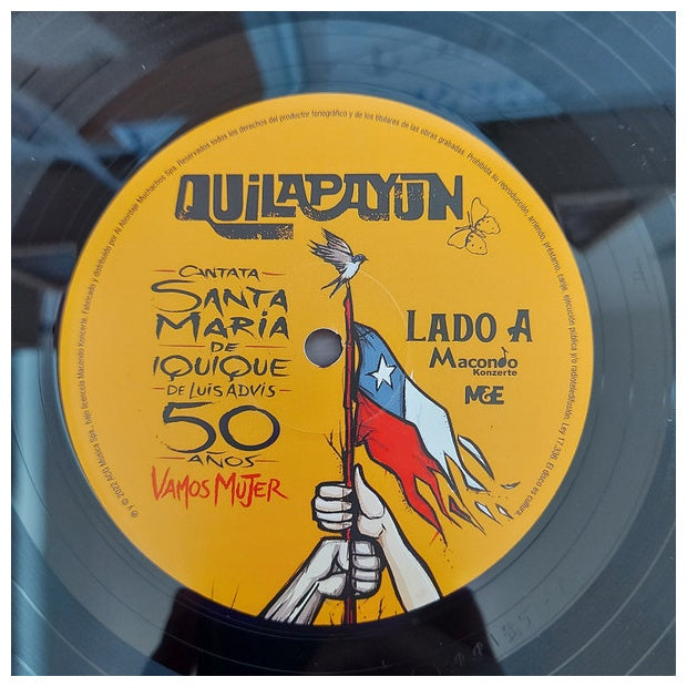 QUILAPAYUN - CANTATA SANTA MARIA DE IQUIQUE 50 AÑOS - VAMOS MUJER | VINILO