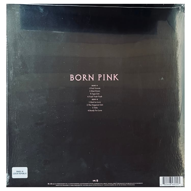 BLACKPINK - BORN PINK (BLACK ICE COLORED VINYL) | VINILO