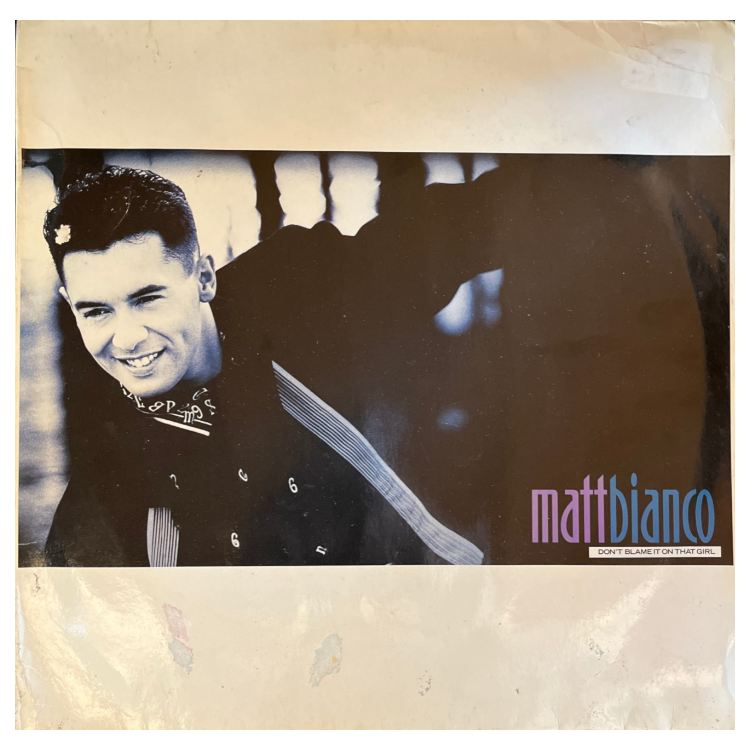 MATT BIANCO - DON'T BLAME IT ON THAT GIRL | 12" MAXI SINGLE USADO