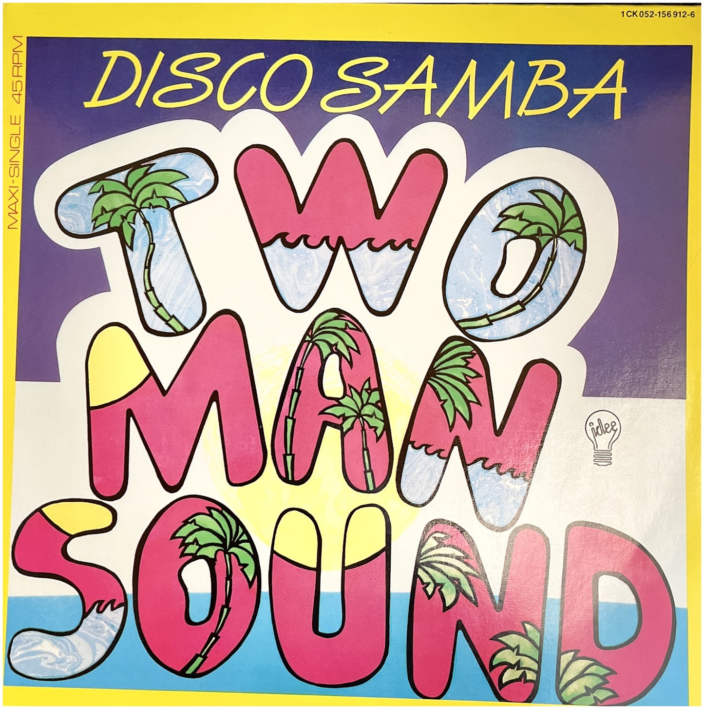 TWO MAN SOUND - DISCO SAMBA/QUE TAL AMERICA | 12" MAXI SINGLE USADO