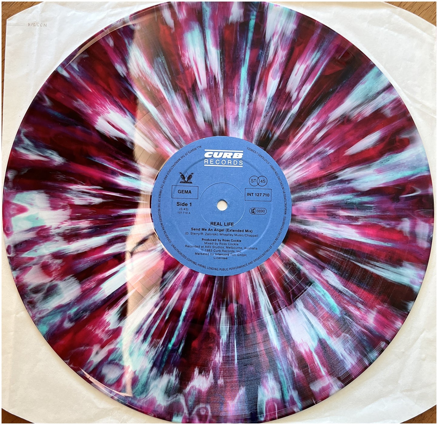 REAL LIFE - SEND ME AN ANGEL (PLATTE IN VINYL) | 12" MAXI SINGLE USADO