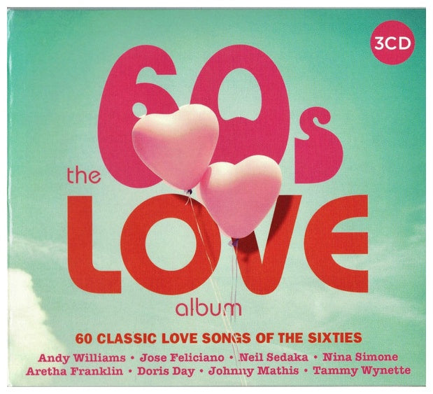 THE 60'S LOVE ALBUM - 60'S HITS (3CD BOXSET) (UK) | CD