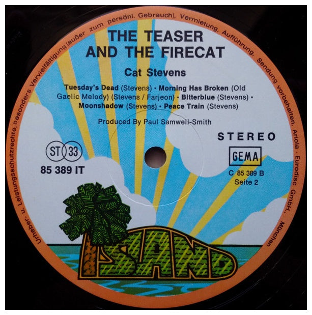 CAT STEVENS - THE TEASER AND THE FIRECAT | VINILO USADO