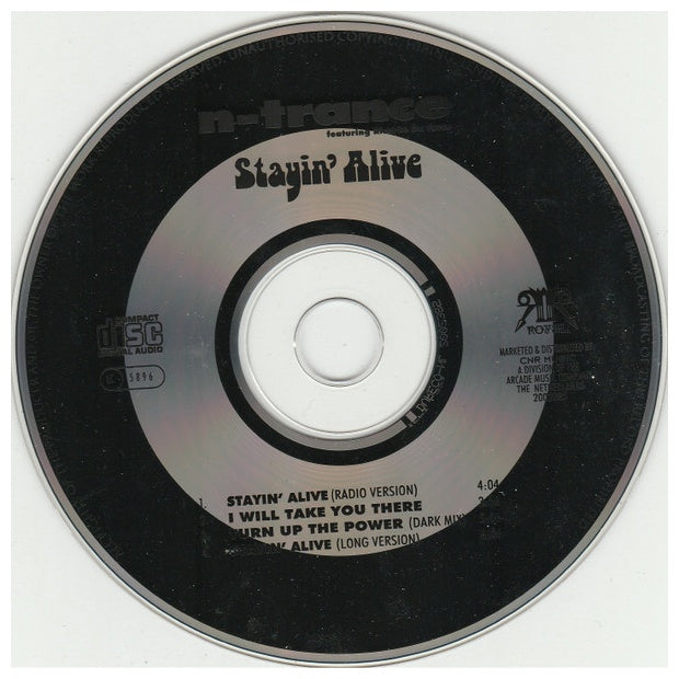 N-TRANCE - STAYIN ALIVE | CD SINGLE USADO