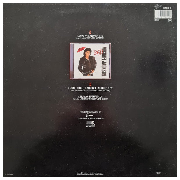 MICHAEL JACKSON - DON´T STOP TIL YOU GET ENOUGH | 12" MAXI SINGLE USADO