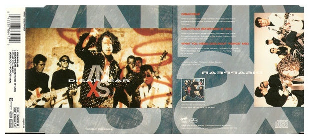 INXS - DISAPPEAR | CD SINGLE USADO