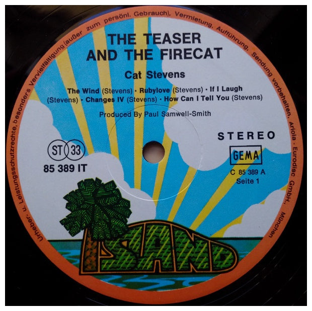 CAT STEVENS - THE TEASER AND THE FIRECAT | VINILO USADO
