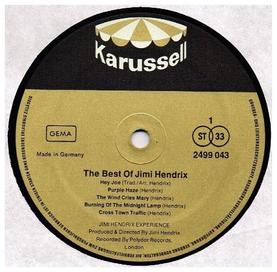 JIMMI HENDRIX - THE BEST OF | VINILO USADO