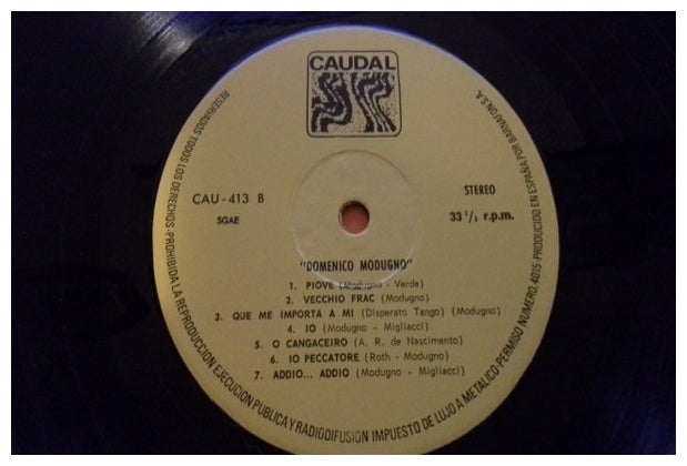 DOMENICO MODUGNO - DOMENICO MODUGNO | VINILO USADO
