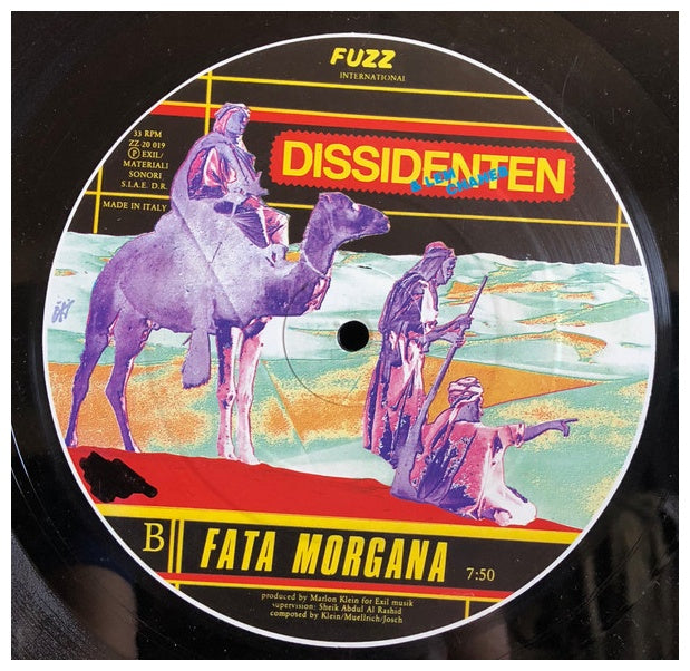 DISSIDENTEN - FATAMORGANA (RED VINYL) | 12" MAXI SINGLE USADO
