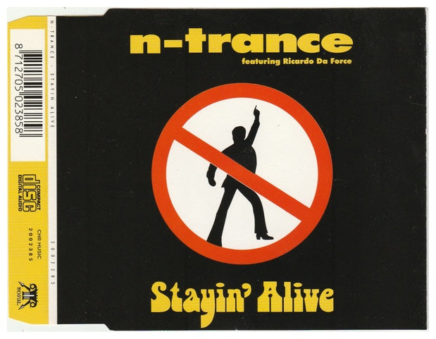 N-TRANCE - STAYIN ALIVE | CD SINGLE USADO