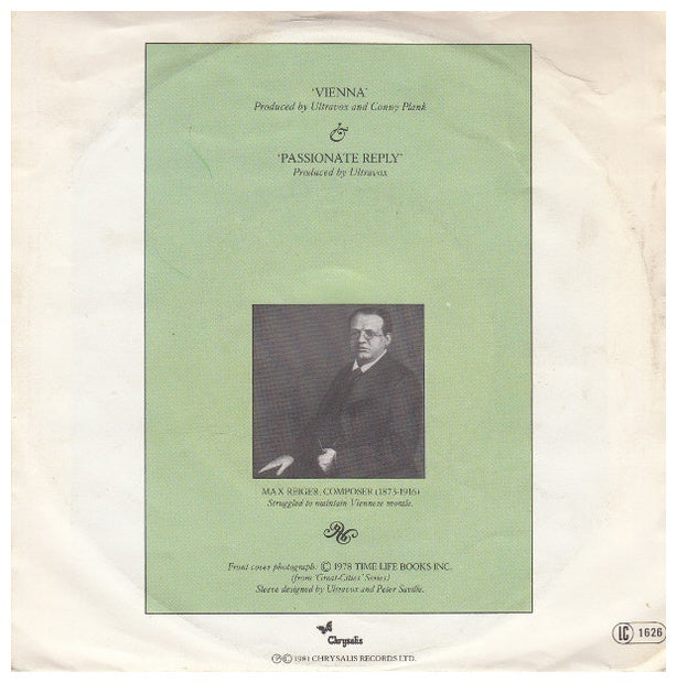 ULTRAVOX - VIENNA | 7" SINGLE USADO