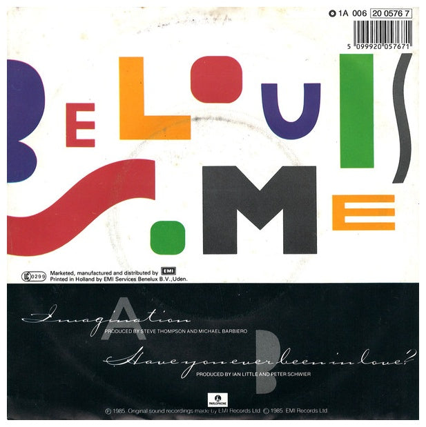 BELOUIS SOME - IMAGINATION | 7" SINGLE USADO