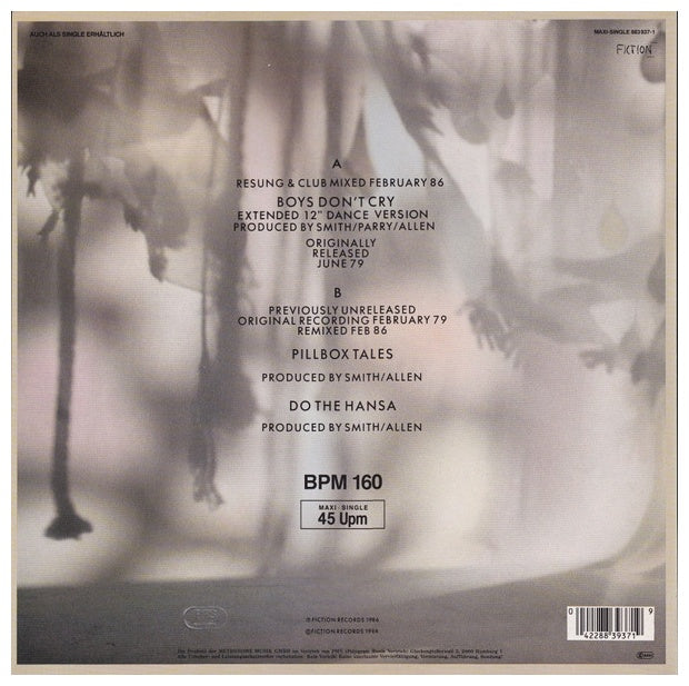 CURE - BOYS DON´T CRY | 12" MAXI SINGLE USADO