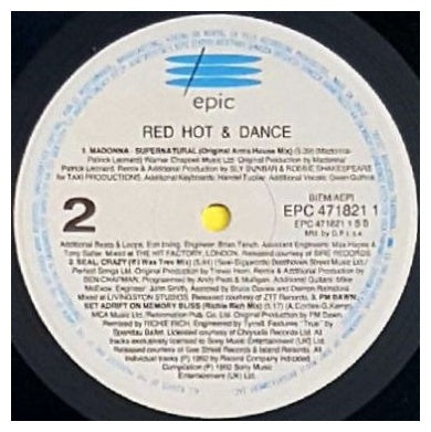 RED HOT+DANCE - VARIOUS ARTIST (2LP) | VINILO USADO