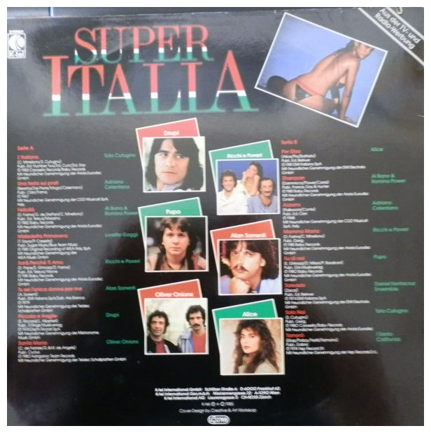 SUPER ITALIA - SUPER HITS AUS ITALIEN | VINILO USADO