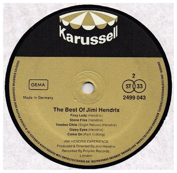 JIMMI HENDRIX - THE BEST OF | VINILO USADO