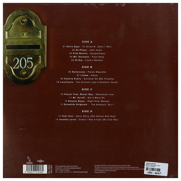 HOTEL COSTES 2 - LA SUITE VARIOUS ARTIST (2LP) | VINILO