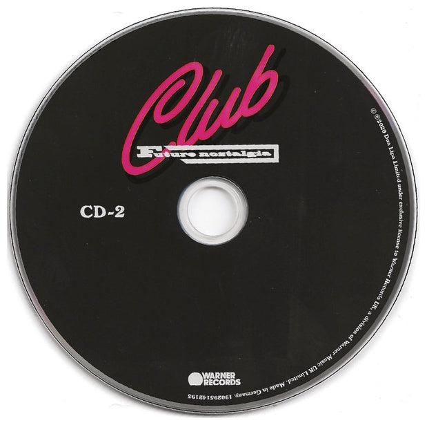 DUA LIPA - FUTURE NOSTALGIA + CLUB FUTURE NOSTALGIA(2CD) | CD