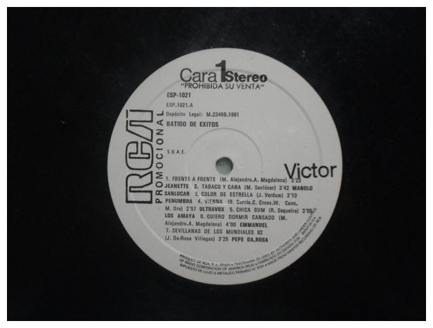 BATIDO DE EXITOS - VARIOS ARTISTAS | VINILO USADO