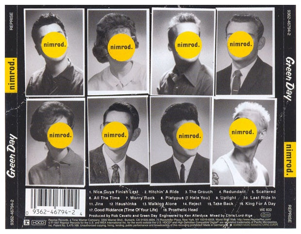 GREEN DAY - NIMROD | CD