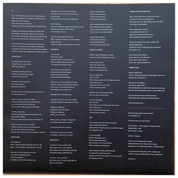 CIGARETTES AFTER SEX - X'S (CLEAR VINYL) | VINILO