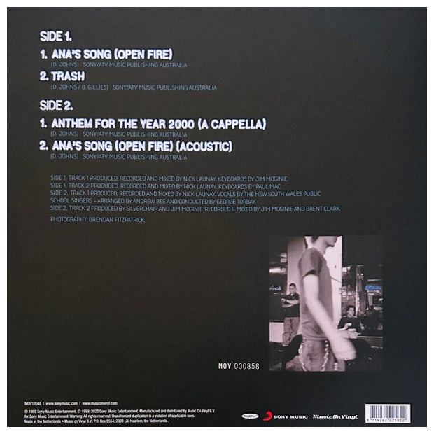 SILVERCHAIR - ANA'S SONG (OPEN FIRE) (COLOUR VINYL)