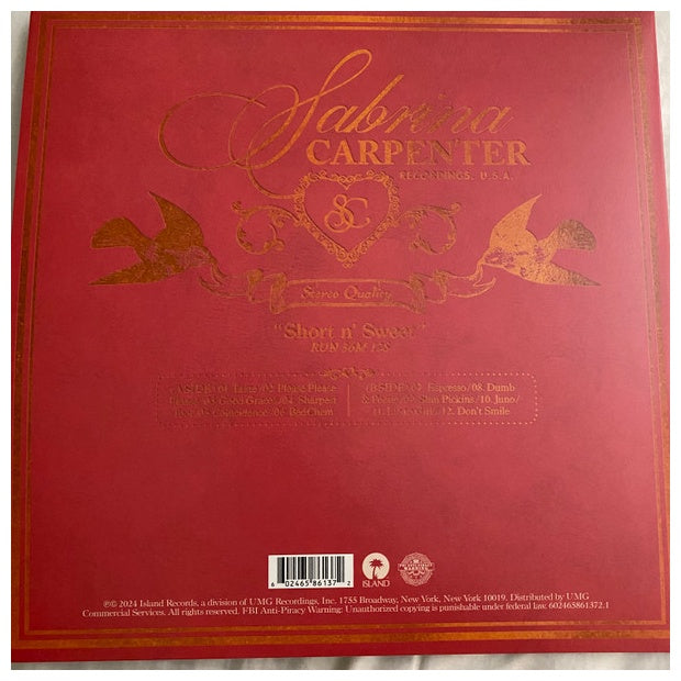 SABRINA CARPENTER - SHORT N SWEET (VINTAGE BOTTLE VINYL) | VINILO