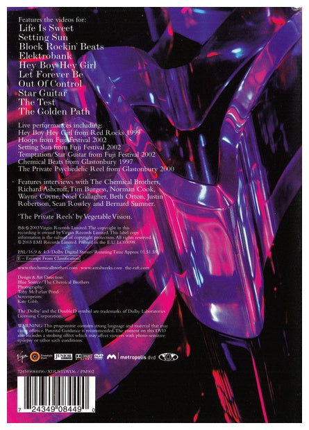 CHEMICAL BROTHERS - SINGLES 93-03 | DVD