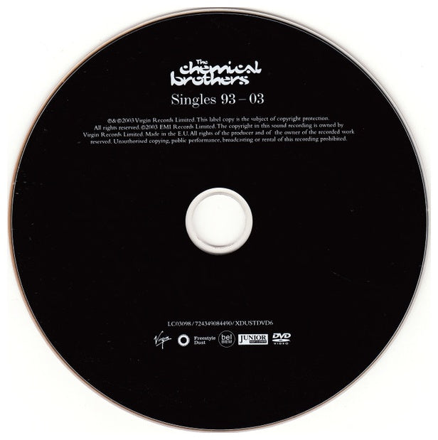 CHEMICAL BROTHERS - SINGLES 93-03 | DVD