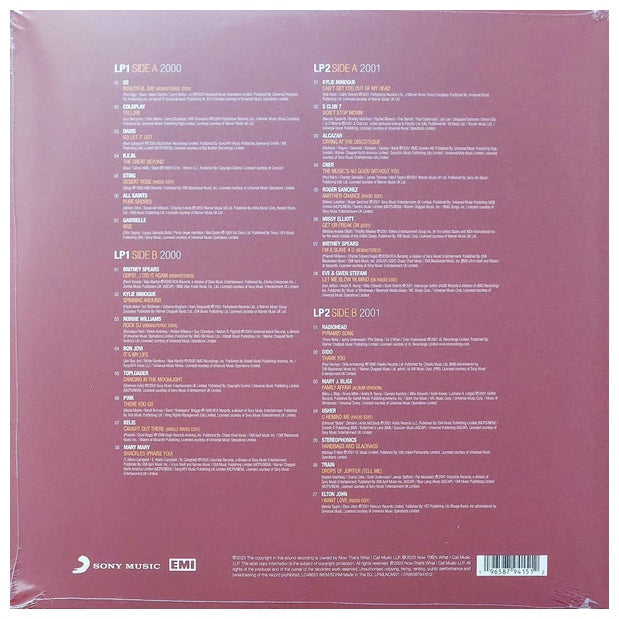 NOW THAT'S WHAT I CALL MUSIC - NOW MILLENNIUM 2000-2001 (2LP) (RED/WHITE VINYL) - VARIOUS ARTISTS | VINILO