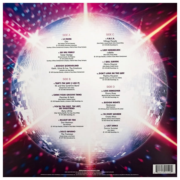 NOW THATS WHAT I CALL MUSIC! DISCO - DISCO (EXCLUSIVE) (2LP) (OPAQUE HOT PINK/SKY BLUE VINYL) | VINILO