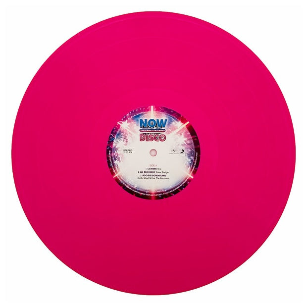 NOW THATS WHAT I CALL MUSIC! DISCO - DISCO (EXCLUSIVE) (2LP) (OPAQUE HOT PINK/SKY BLUE VINYL) | VINILO