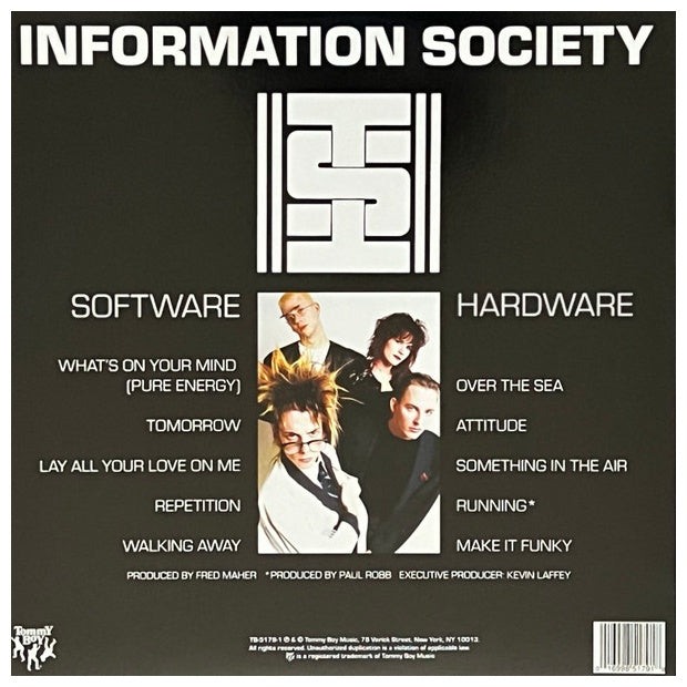 INFORMATION SOCIETY - INFORMATION SOCIETY (CLEAR VINYL) | VINILO