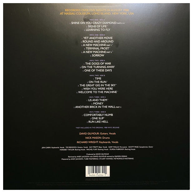 PINK FLOYD - DELICATE SOUND OF THUNDER (3LP) | VINILO