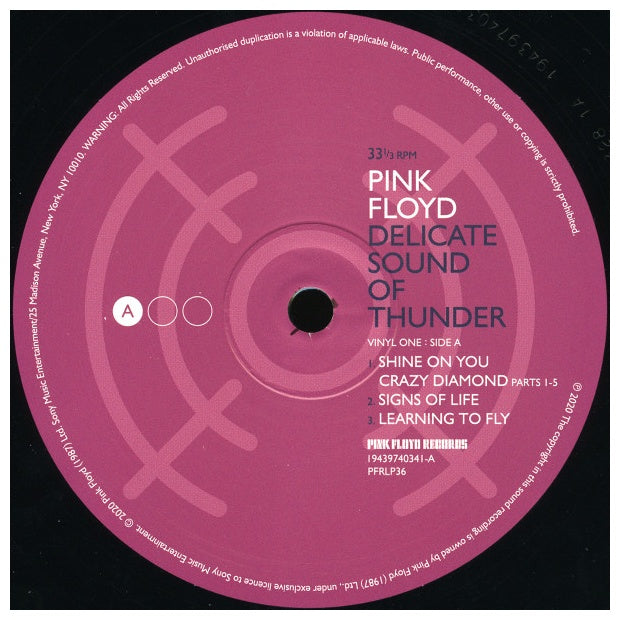 PINK FLOYD - DELICATE SOUND OF THUNDER (3LP) | VINILO