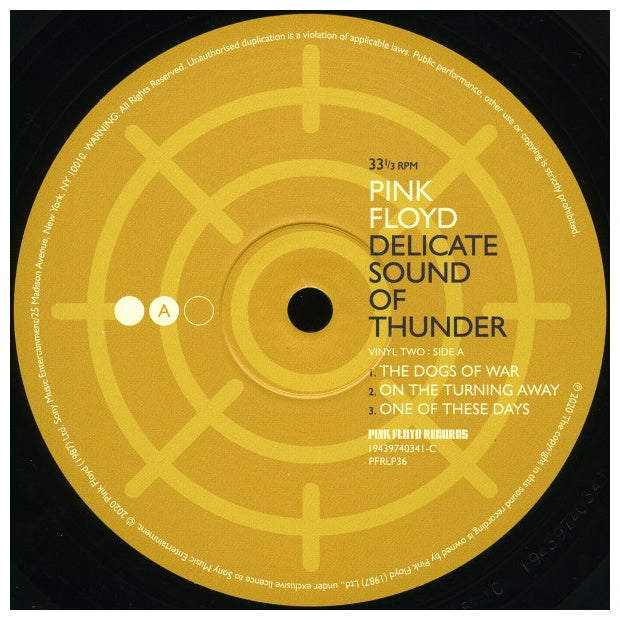 PINK FLOYD - DELICATE SOUND OF THUNDER (3LP) | VINILO