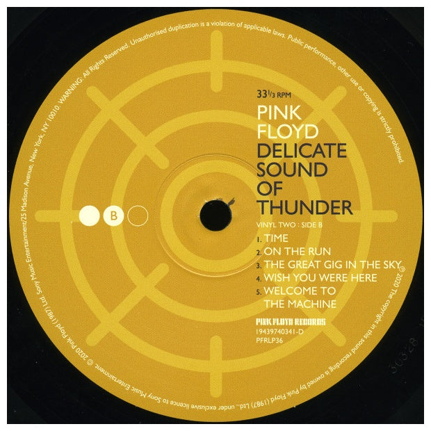 PINK FLOYD - DELICATE SOUND OF THUNDER (3LP) | VINILO