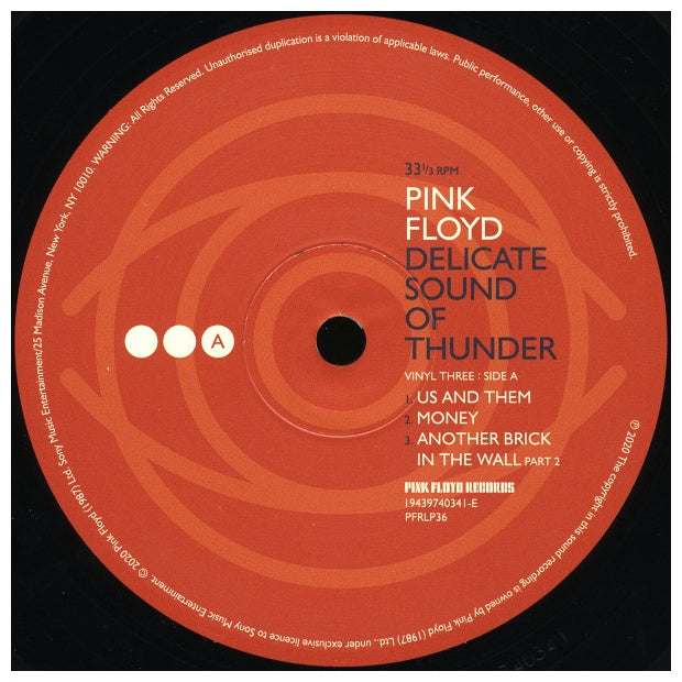 PINK FLOYD - DELICATE SOUND OF THUNDER (3LP) | VINILO