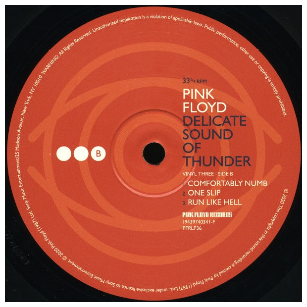 PINK FLOYD - DELICATE SOUND OF THUNDER (3LP) | VINILO