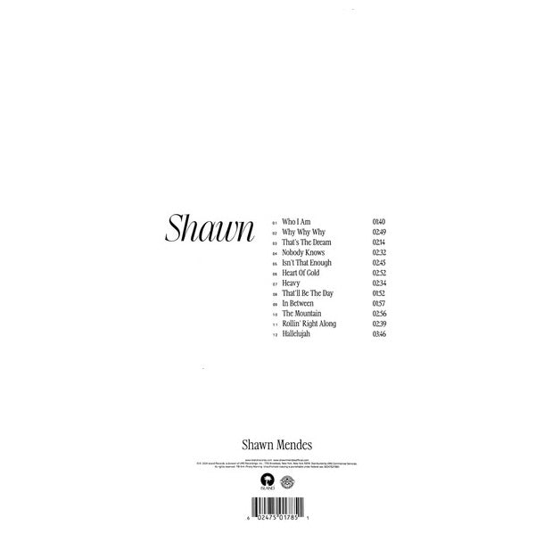 SHAWN MENDES - SHAWN (2LP) (TRANSLUCENT TAN VINYL) | VINILO