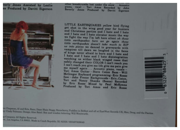 TORI AMOS - LITTLE EARTHQUAKES (2LP) (COLA-BOTTLE CLEAR VINYL) | VINILO