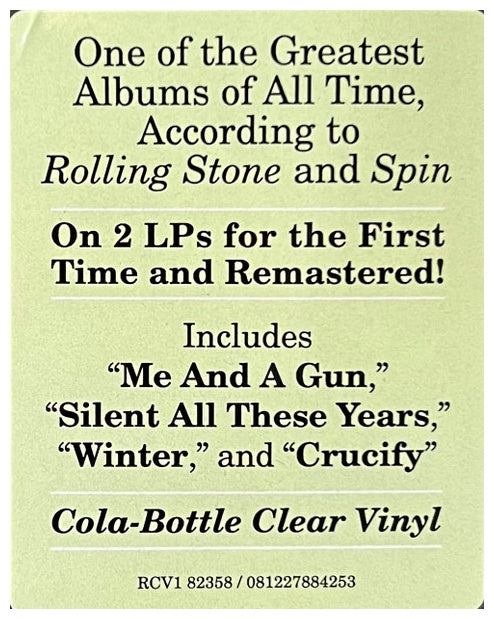 TORI AMOS - LITTLE EARTHQUAKES (2LP) (COLA-BOTTLE CLEAR VINYL) | VINILO